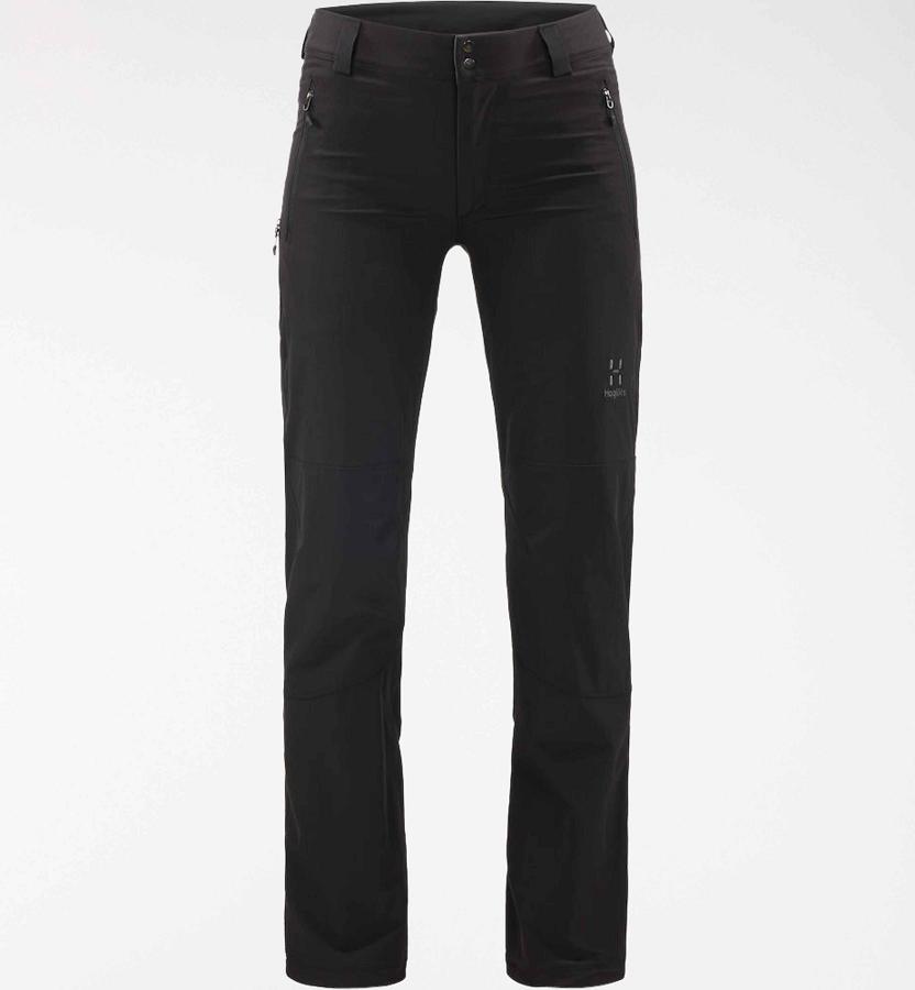 Haglöfs Womens Morän Softshell Pants Black New Zealand 75698WVEL